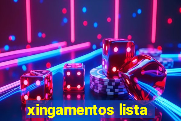 xingamentos lista